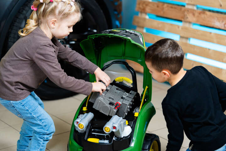 klein John Deere Traktormotor Tractor Engine